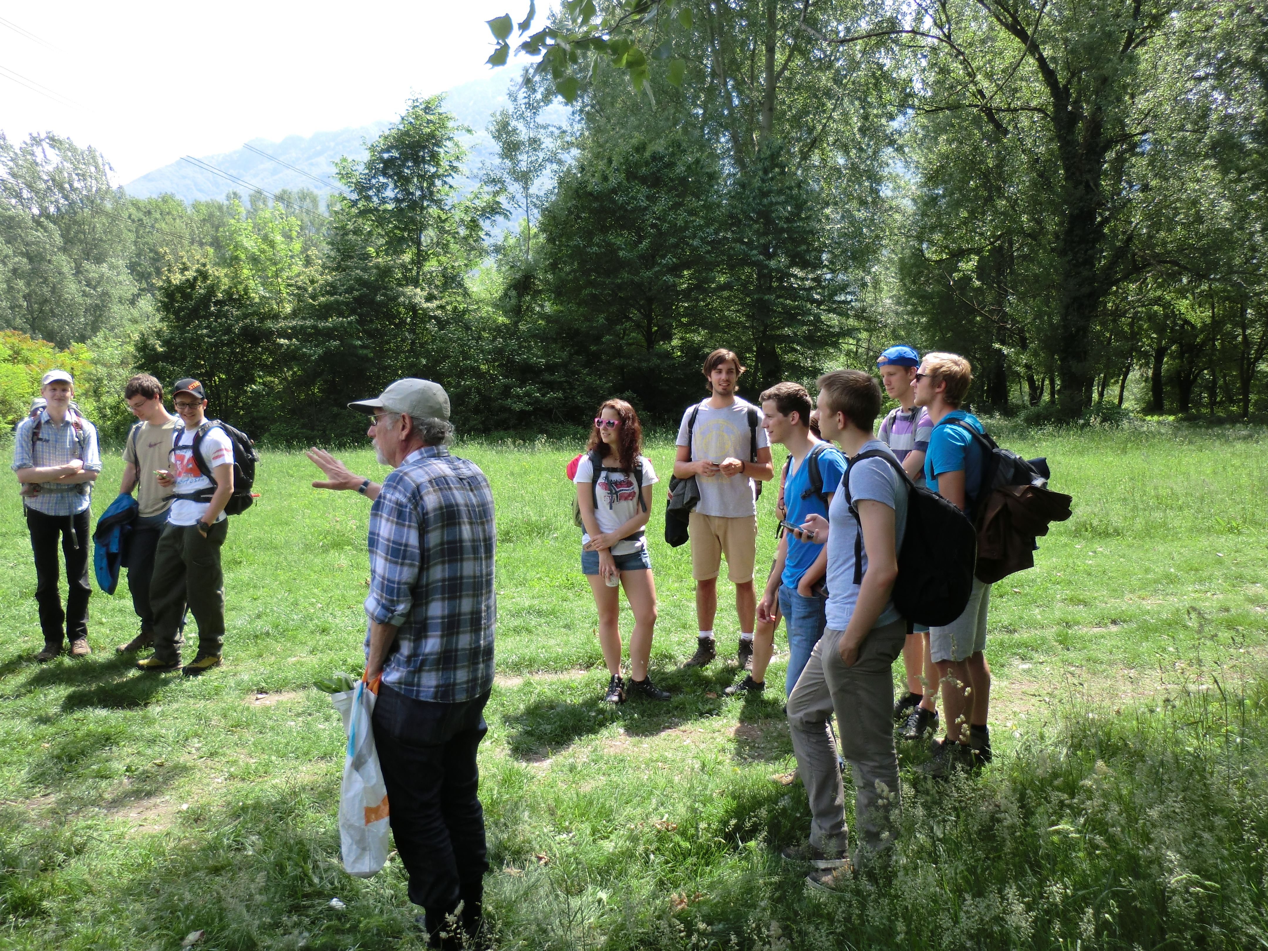 Excursion "Neophyten und Neozoen im Tessin" (2014)